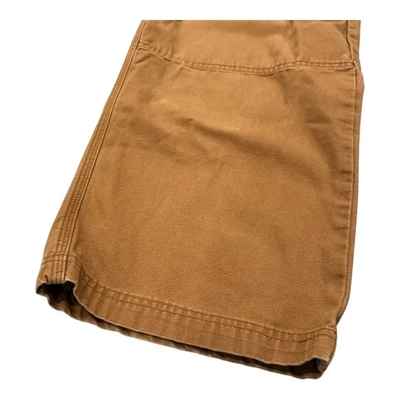 REI Men's Tan Canvas Double Knee Utility Work Pants Size 34x30 - Picture 5 of 13